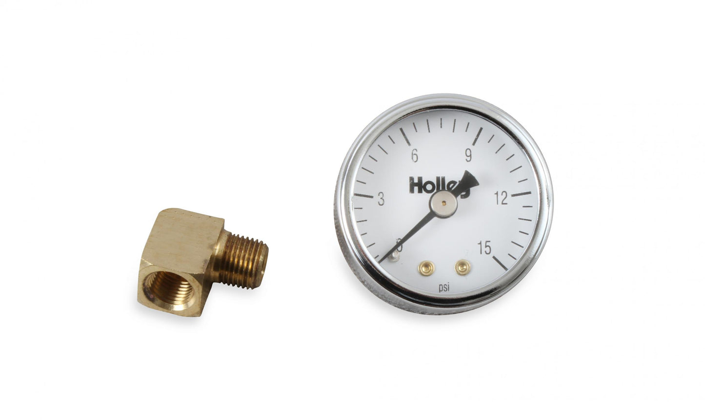 Fuel Pressure Gauge Mechanical Holley-4