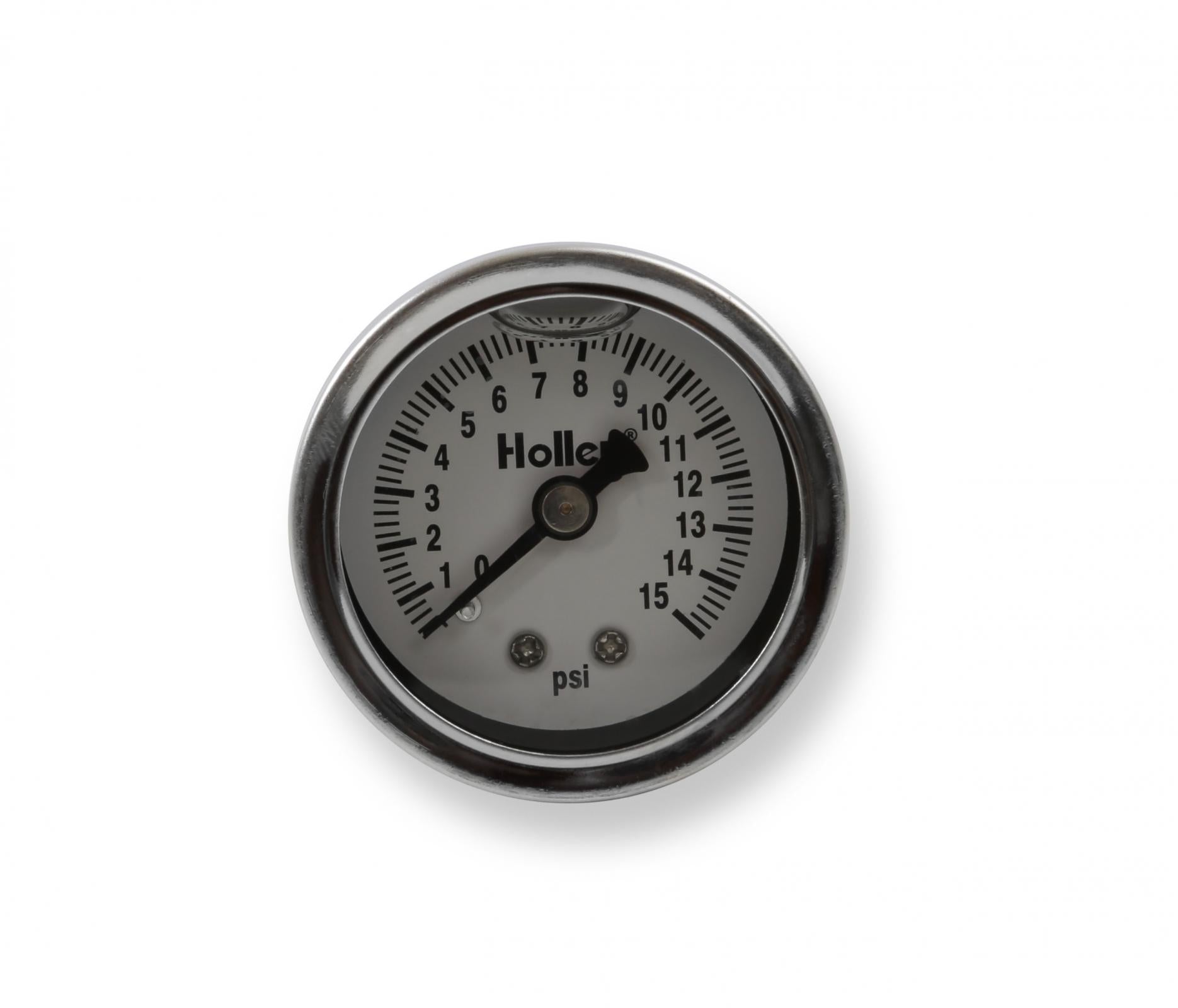 Fuel Pressure Gauge Liquid-Filled Mechanical Holley-1
