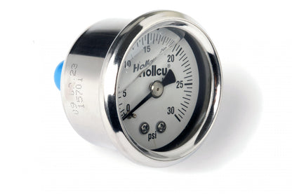 Fuel Pressure Gauge Liquid-Filled Mechanical Holley