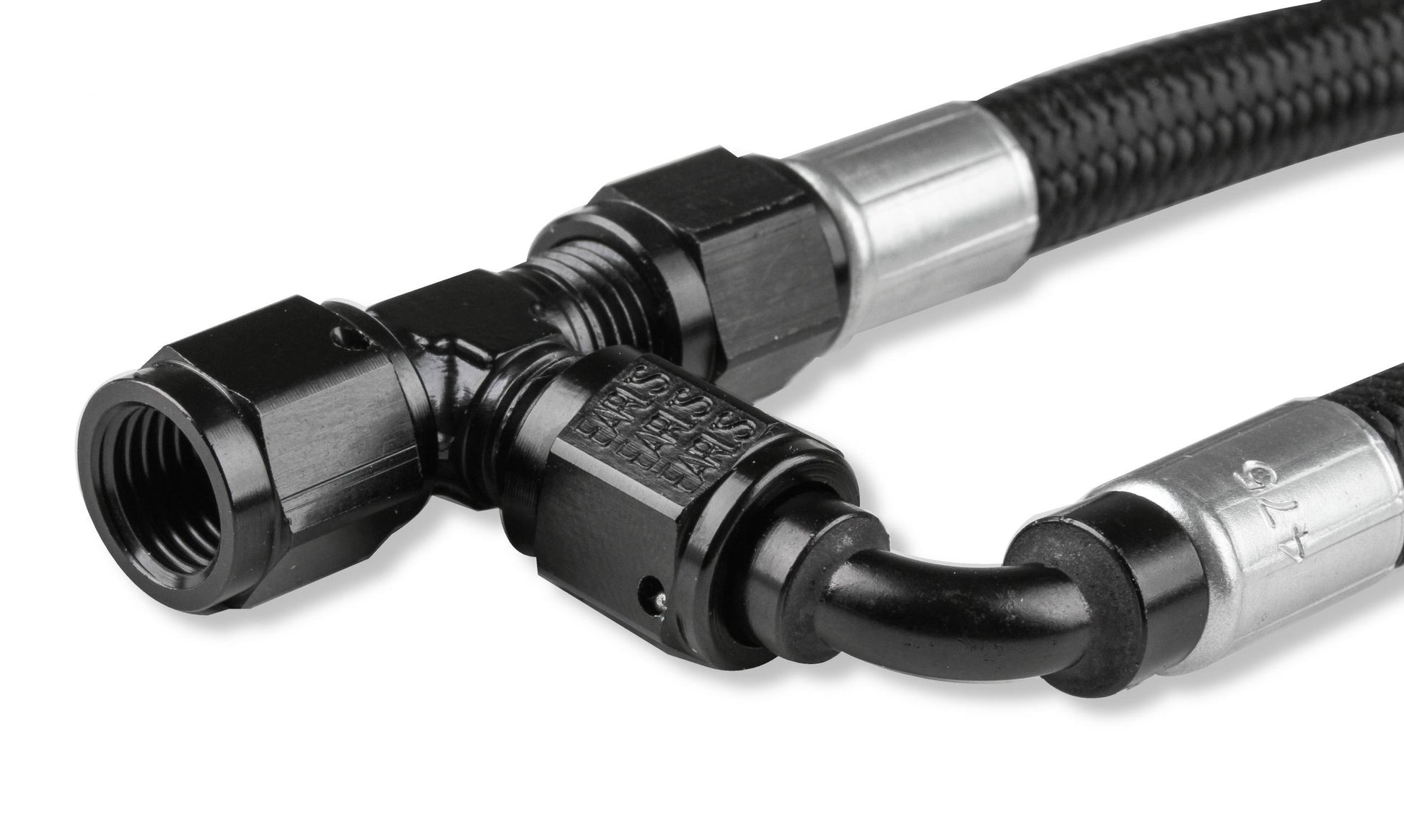 LS Steam Tube Kit W/ Black Pro-Lite 350 Hose GM LS Steam Tube Kit W/Black Pro-Lite 350 Hose Fits Most Engines W/ Hi-Ram Intake Manifold & Other Intakes W/ Room Underneath for the Earls Billet Swivel Adapters and an Hose Holley-2