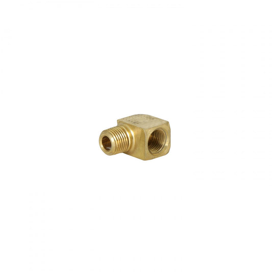 Fuel Pressure Gauge Fitting 90 Degree Male Elbow Holley