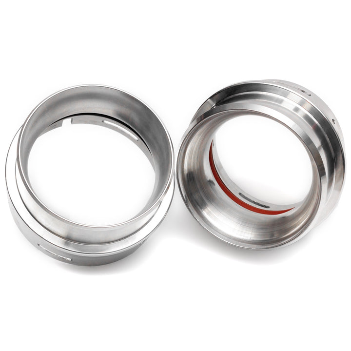 Boost Tube Upgrade Kit Fits 20-26 Chevy/GMC 2500/3500 6.6L Duramax, L5P Red Powdercoat Banks Power-4