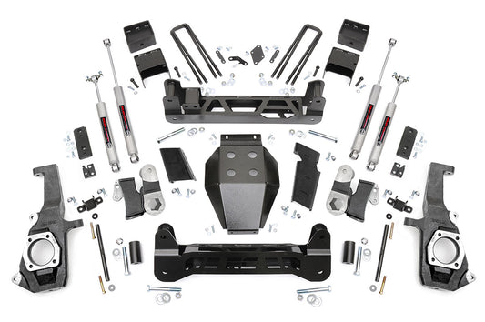 Rough Country 5.0 Inch GM NTD Suspension Lift Kit (11-19 2500HD/3500HD) Rough Country