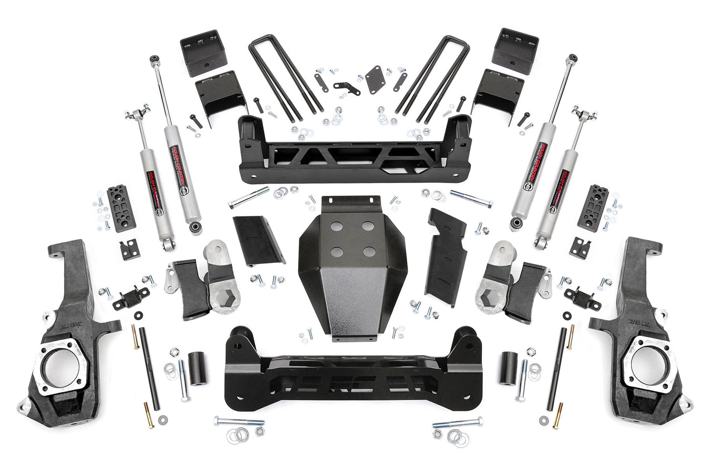5 Inch Lift Kit NTD Silverado/Sierra 2500HD/3500HD (11-19) Rough Country