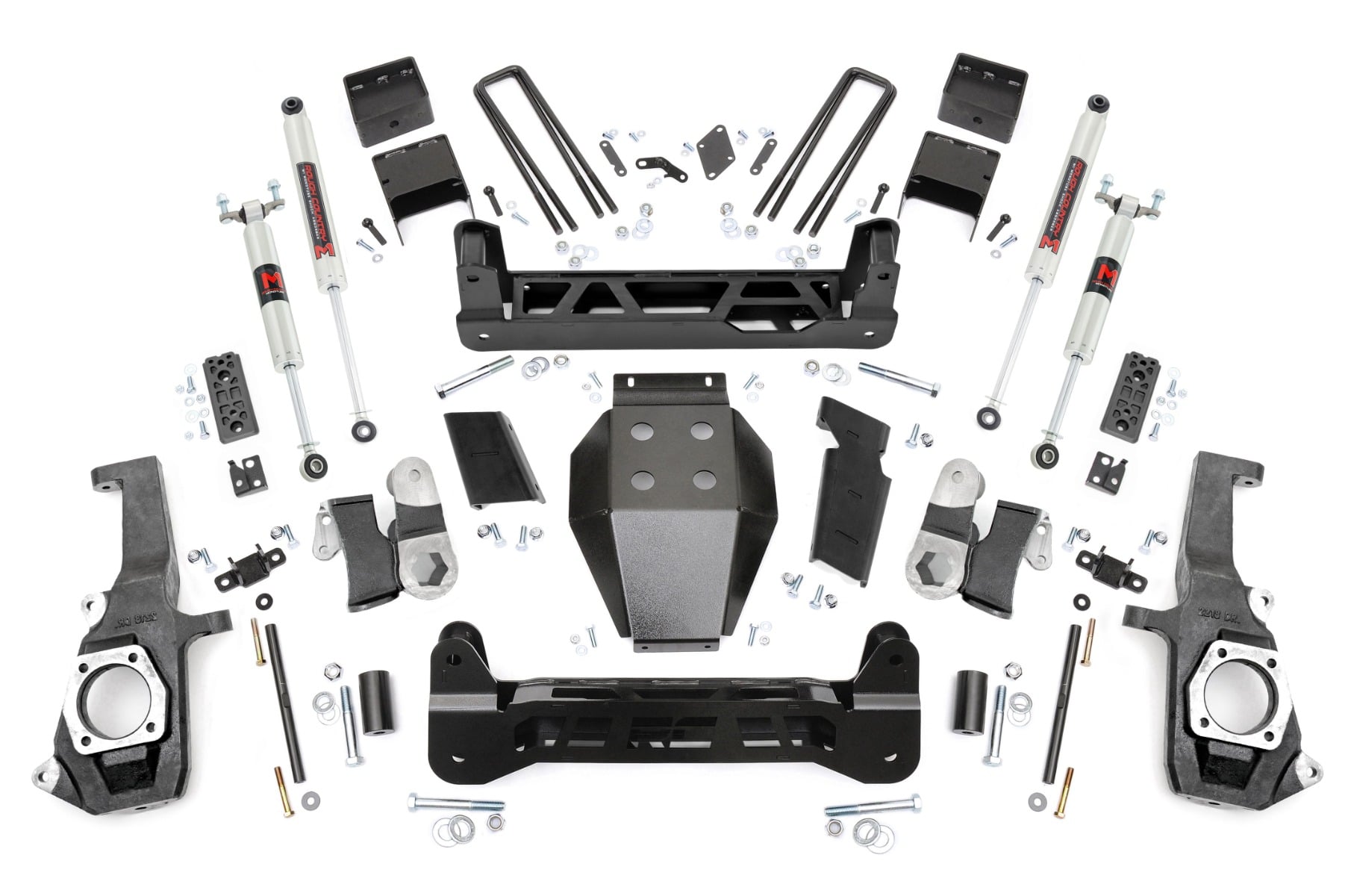 5 Inch Lift Kit NTD M1 Silverado/Sierra 2500HD/3500HD (11-19) Rough Country