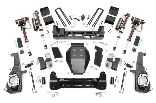 Rough Country 5.0 Inch GM NTD Suspension Lift Kit Vertex (11-19 2500HD/3500HD) Rough Country