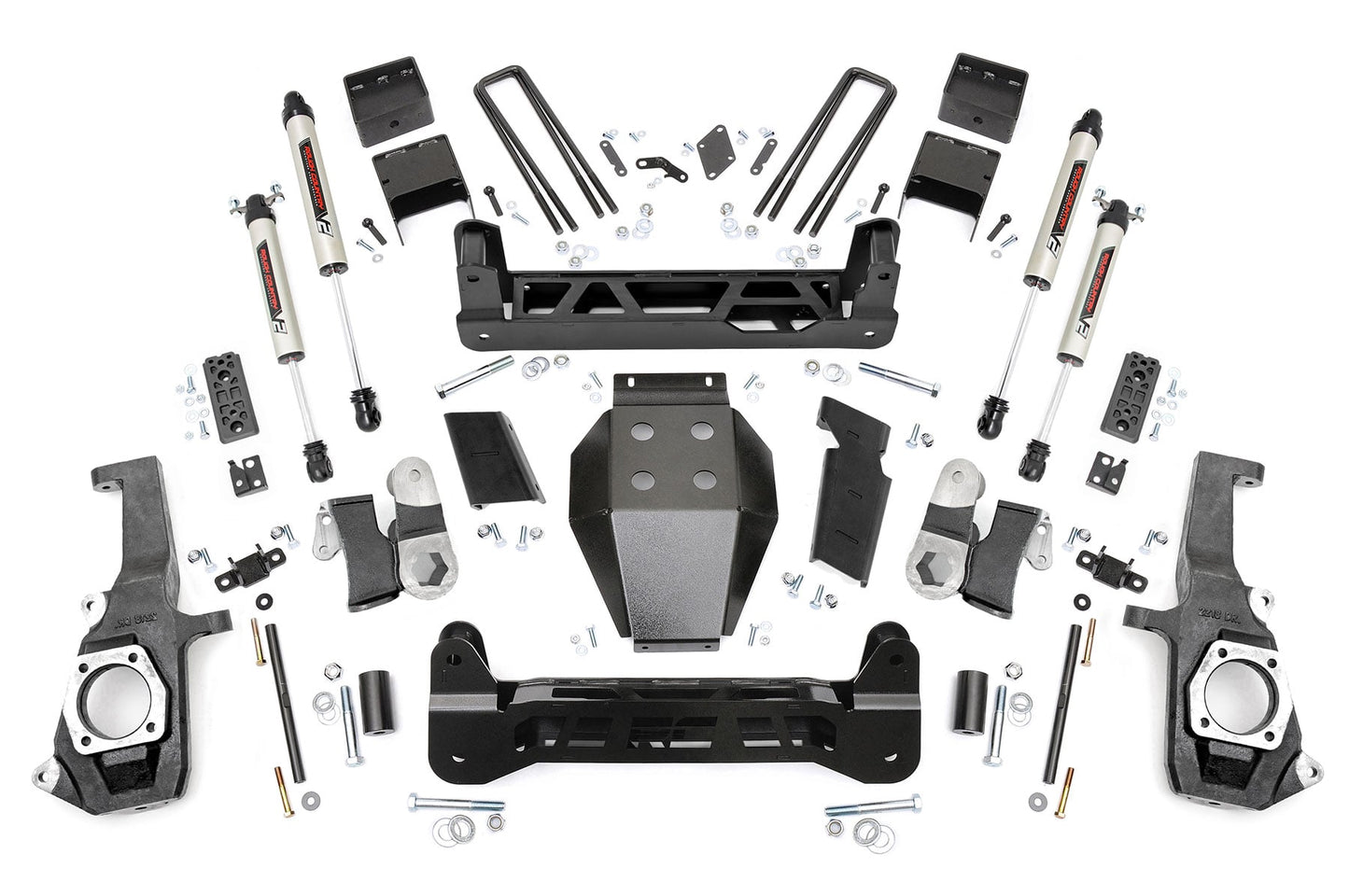 5 Inch Lift Kit NTD V2 Silverado/Sierra 2500HD/3500HD (11-19) Rough Country
