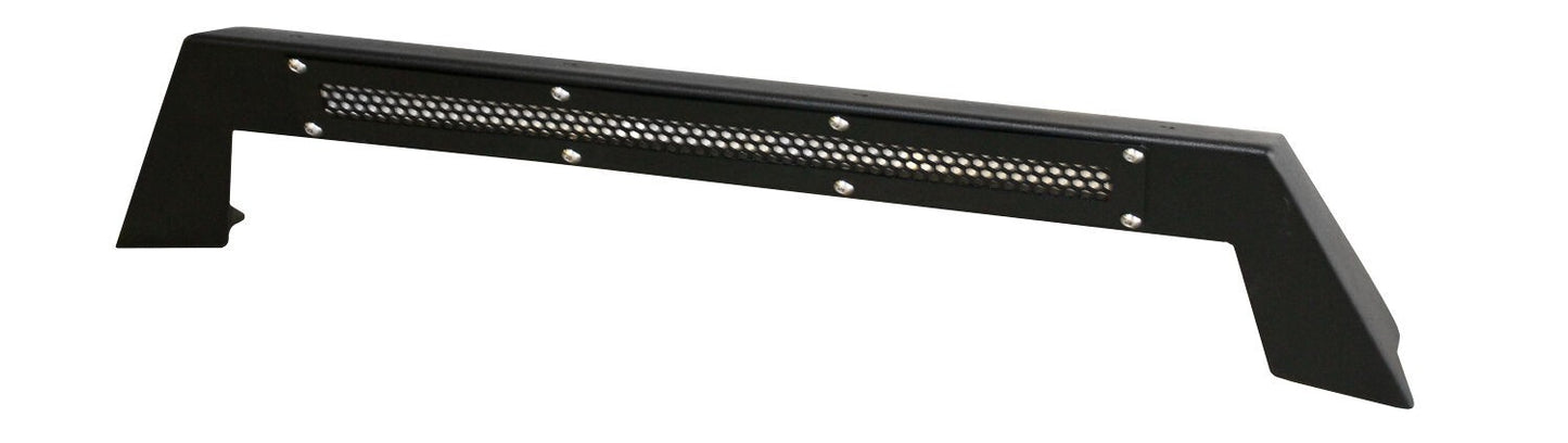 BR11 Light Bar Mount Textured Black 2010-2018 Dodge Ram 2500/3500 2011-2016 Ford F-250/F-350/ F-450 Super Duty Go Rhino-1