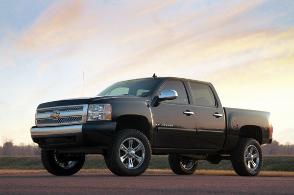 5 Inch Suspension Lift Kit Lifted Struts w/N3 Shocks & Struts 07-13 Silverado/Sierra 1500 Rough Country-2