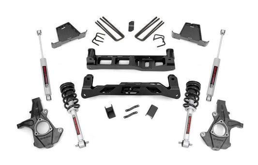 7.5 Inch Suspension Lift Kit w/N3 Shocks 07-13 Silverado/Sierra 1500 Rough Country
