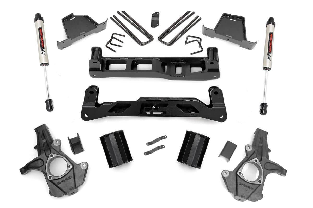 Rough Country 7.5 Inch Suspension Lift Kit 07-13 Silverado/Sierra 1500 Rough Country