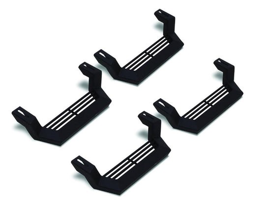 Black Rock Rail Step, Universal, 4 Piece Se, Black Rampage