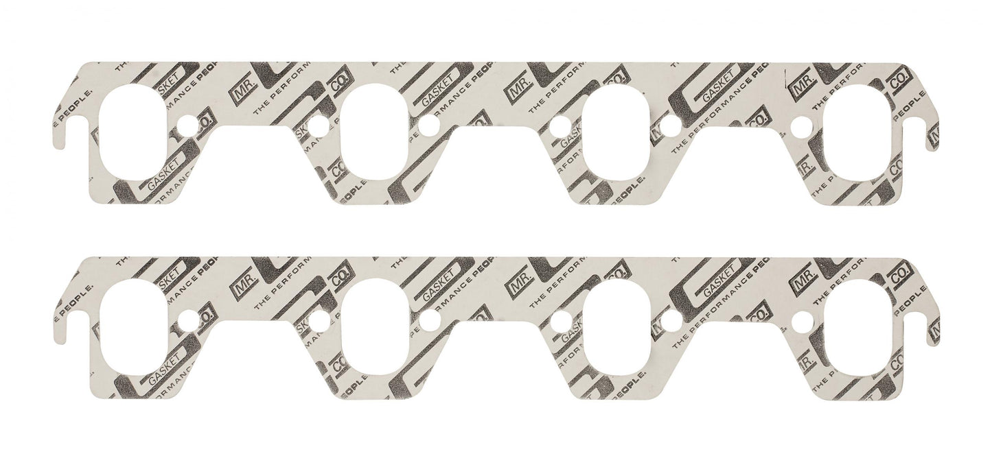 Performance Header Gaskets Fits 1987-1995 Ford 5.0L/302 5.8L/351W Small Block Oval Ports, 1.25 Inch x 1.75 Inch Mr Gasket