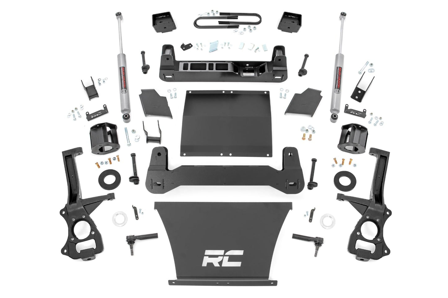 6 Inch Lift Kit Mono Leaf Rear N3 GMC Sierra 1500 2WD/4WD (2019-2024) Rough Country