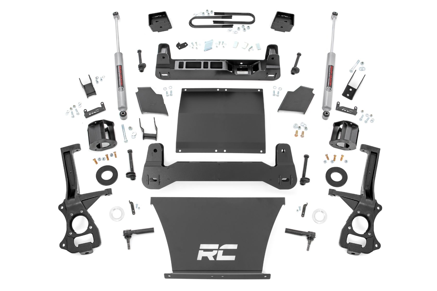 6 Inch Lift Kit Mono Leaf Rear N3 GMC Sierra 1500 2WD/4WD (2019-2024) Rough Country