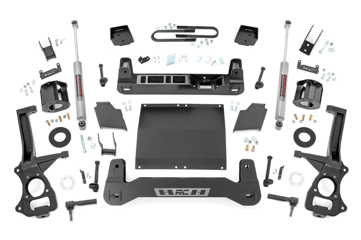 6 Inch Lift Kit Mono Leaf Rear Diesel GMC Sierra 1500 2WD/4WD (19-24) Rough Country