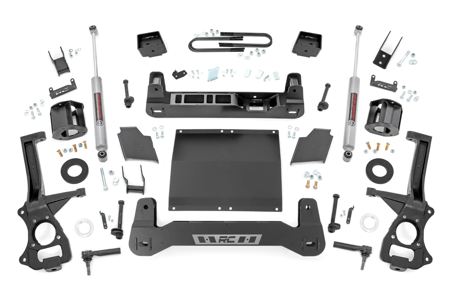 6 Inch Lift Kit Mono Leaf Rear Diesel GMC Sierra 1500 2WD/4WD (25-26) Rough Country