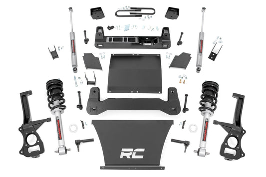 6 Inch Lift Kit Mono Leaf Rear N3 Struts GMC Sierra 1500 2WD/4WD (25-26) Rough Country