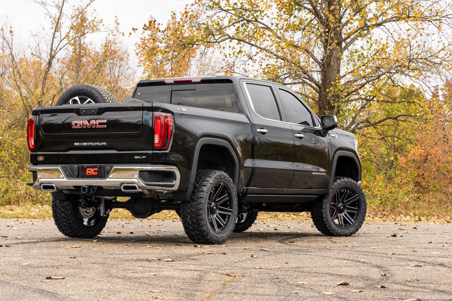 6 Inch Lift Kit Mono Leaf Rear N3 Struts GMC Sierra 1500 2WD/4WD (25-26) Rough Country-5