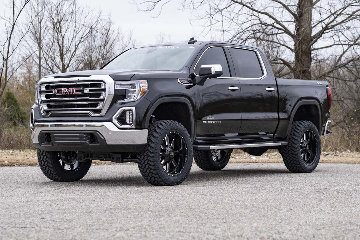 6 Inch Lift Kit Mono Leaf Rear Vertex/V2 GMC Sierra 1500 2WD/4WD (19-24) Rough Country-1