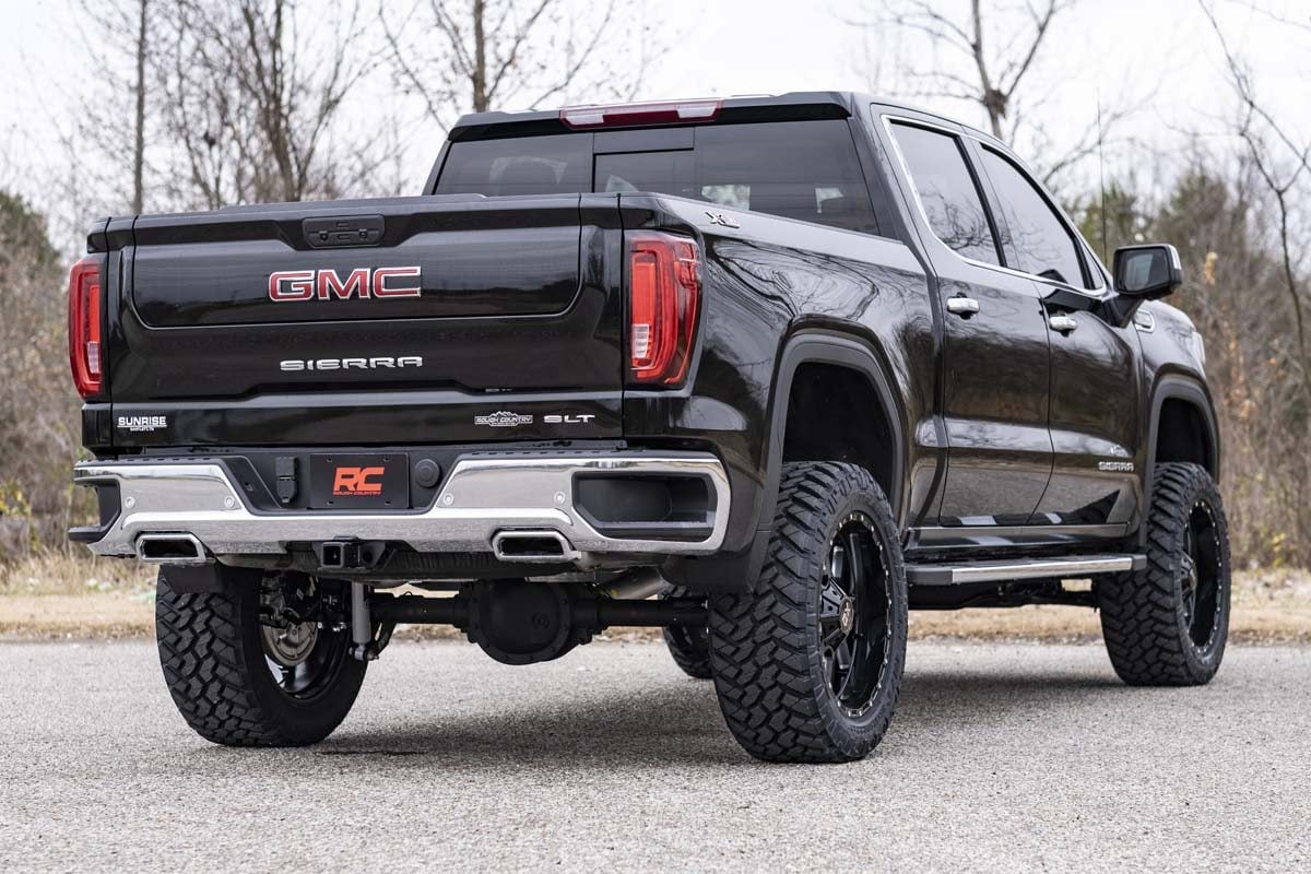 6 Inch Lift Kit Mono Leaf Rear Vertex/V2 GMC Sierra 1500 2WD/4WD (19-24) Rough Country-2