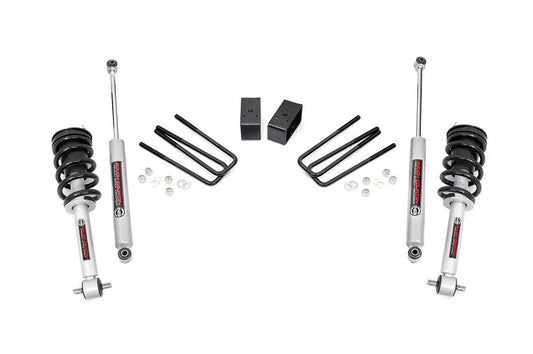 3.5 Inch Lift Kit N3 Struts Silverado/Sierra 1500 2WD (07-13) Rough Country