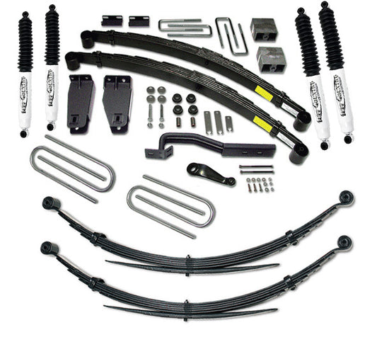 6 Inch Lift Kit 80-87 Ford F250 with Rear Leaf Springs Fit with 351 Engine Tuff Country