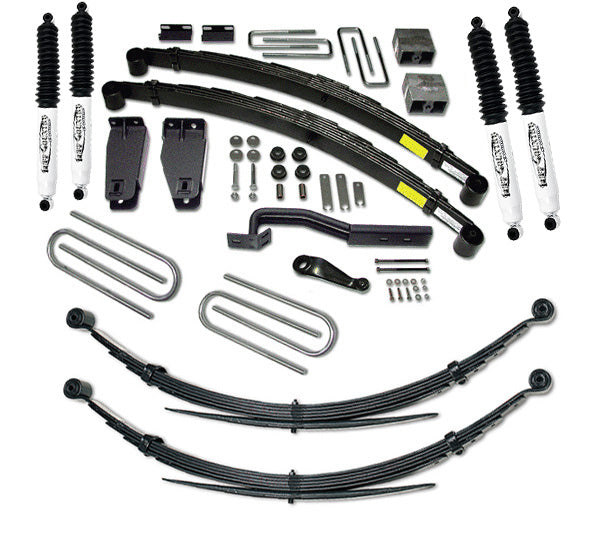 6 Inch Lift Kit 88-96 Ford F250 Kit with Rear Leaf Springs Fits Vehicles with Diesel V10 or 460 Gas Engines Tuff Country