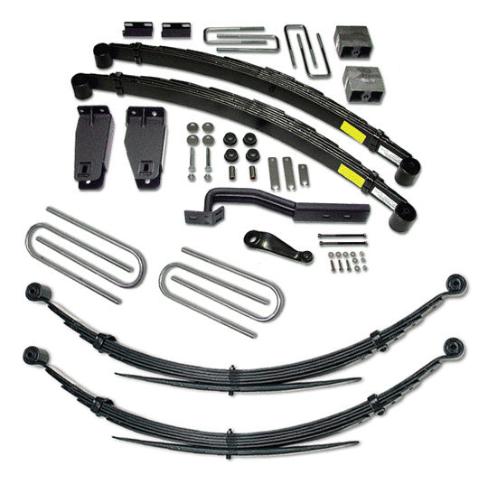 6 Inch Lift Kit 97 Ford F250 with Rear Leaf Springs Fits with 351 Engine Tuff Country-1