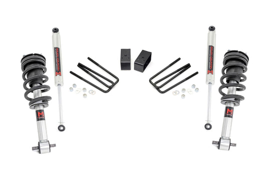 3.5 Inch Lift Kit M1 Struts Silverado/Sierra 1500 2WD (07-13) Rough Country