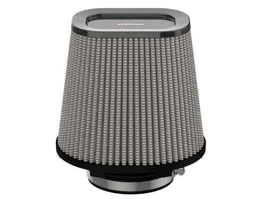 Track Series Intake Replacement Air Filter w/ Pro Dry S Media 4 Inch F x (7-3/4 x 6-1/2) Inch B x (5-3/4 x 3-3/4) Inch T x 7 Inch H aFe Power