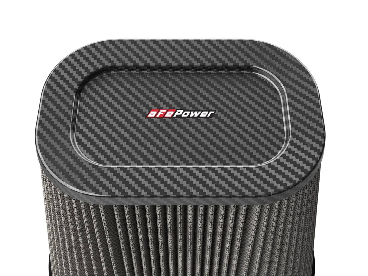 Track Series Intake Replacement Air Filter w/ Pro Dry S Media (7-1/2 x 5-1/2) Inch F x (9-1/4 x 7-1/4) Inch B So x (6 x 4) Inch T x 9 Inch H aFe Power-3