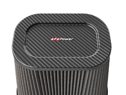 Track Series Intake Replacement Air Filter w/ Pro Dry S Media (7-1/2 x 5-1/2) Inch F x (9-1/4 x 7-1/4) Inch B So x (6 x 4) Inch T x 9 Inch H aFe Power-3