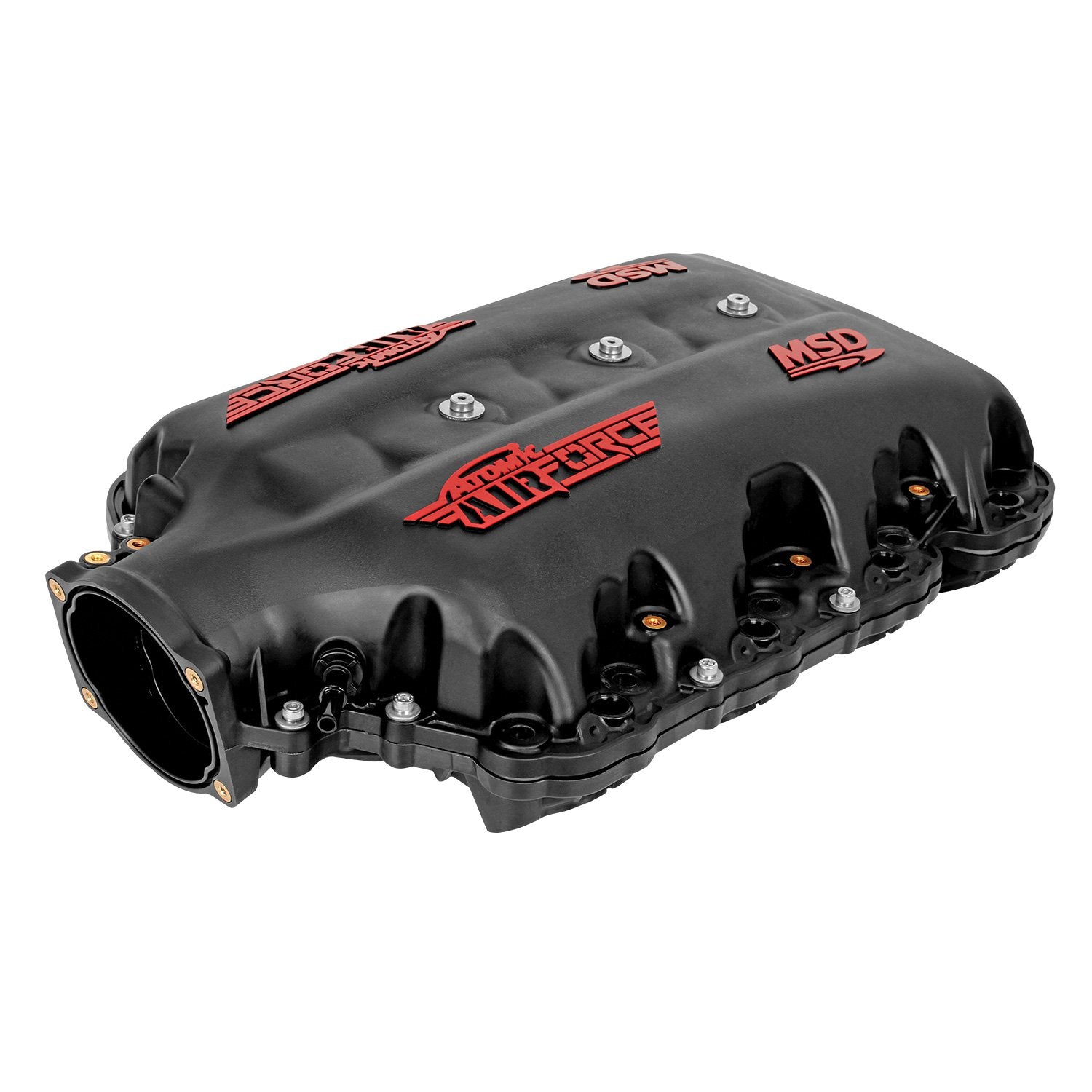 Atomic Airforce Gen-V Lt Intake Manifold, Red Performance Polymer Intake Manifold For GM Gen-V Lt Engines MSD Ignition-6