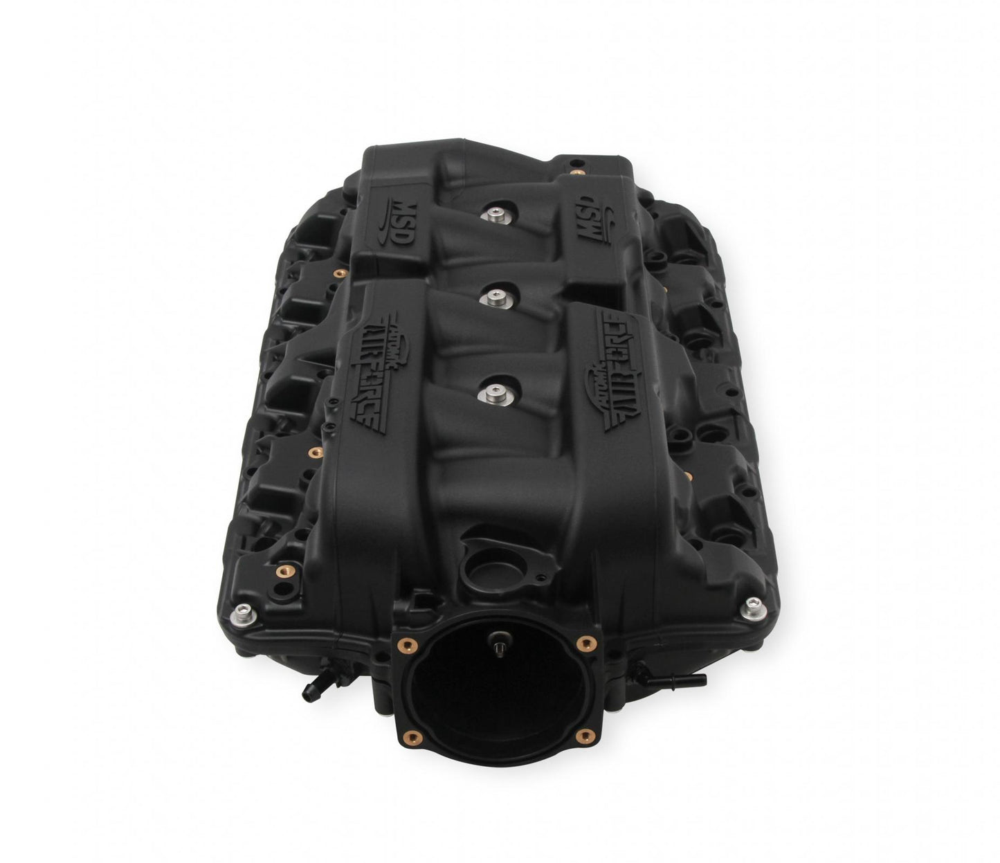 Atomic Airforce LS Cathedral Port Intake Manifold Red Performance Polymer Intake Manifold For GM LS1, LS2, And LS6 Engines MSD Ignition