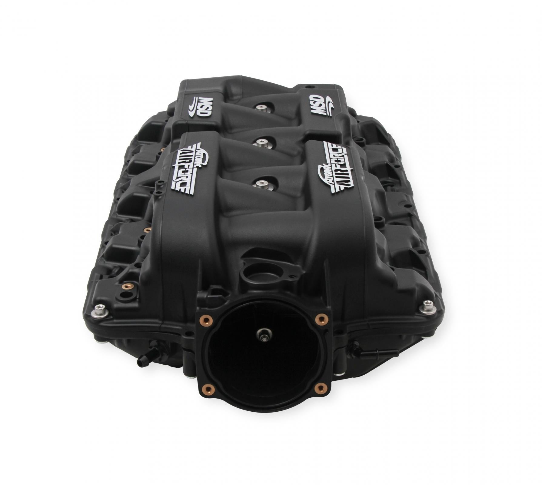 Atomic Airforce LS Cathedral Port Intake Manifold Red Performance Polymer Intake Manifold For GM LS1, LS2, And LS6 Engines MSD Ignition-1
