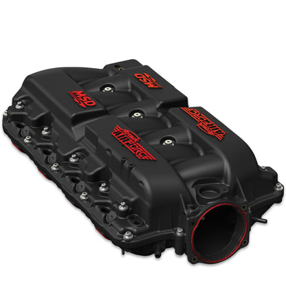 Atomic Airforce LS Cathedral Port Intake Manifold Red Performance Polymer Intake Manifold For GM LS1, LS2, And LS6 Engines MSD Ignition-4
