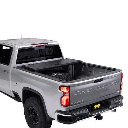 Bed Guard Folding Tonneau Cover 2020-2022 Silverado/Sierra 2500 HD Smittybilt-2