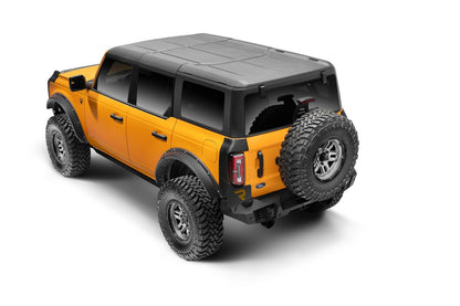 Trailline Rear Full Width Bumper Textured Black 2021-2025 Ford Bronco Go Rhino-6