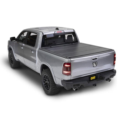 Bed Guard Folding Tonneau Cover 2017-2022 Ram 1500 Smittybilt-4