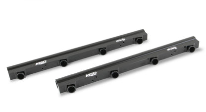 Atomic EFI Billet Fuel Rails Billet Aluminum Fuel Rails For Use On LS1/2/6 Atomic Airforce Intake Manifolds. Fits Manifold Part Numbers 2702, 27023 And 27024 MSD Ignition-2
