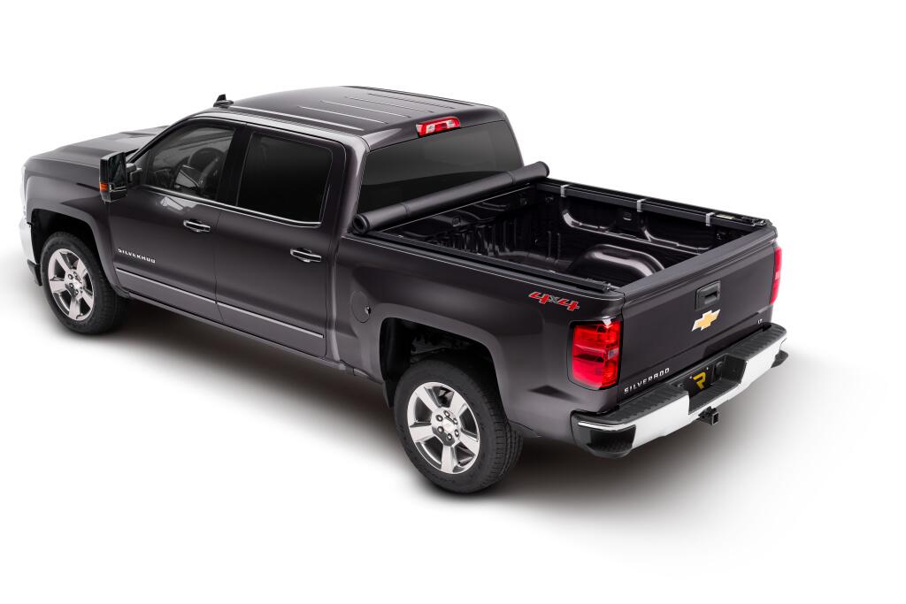 TruXport Tonneau Cover Black 2014-2018 (2019 Legacy/Limited) Silverado/Sierra 1500/2015-2019 2500 HD/3500 HD Truxedo-2