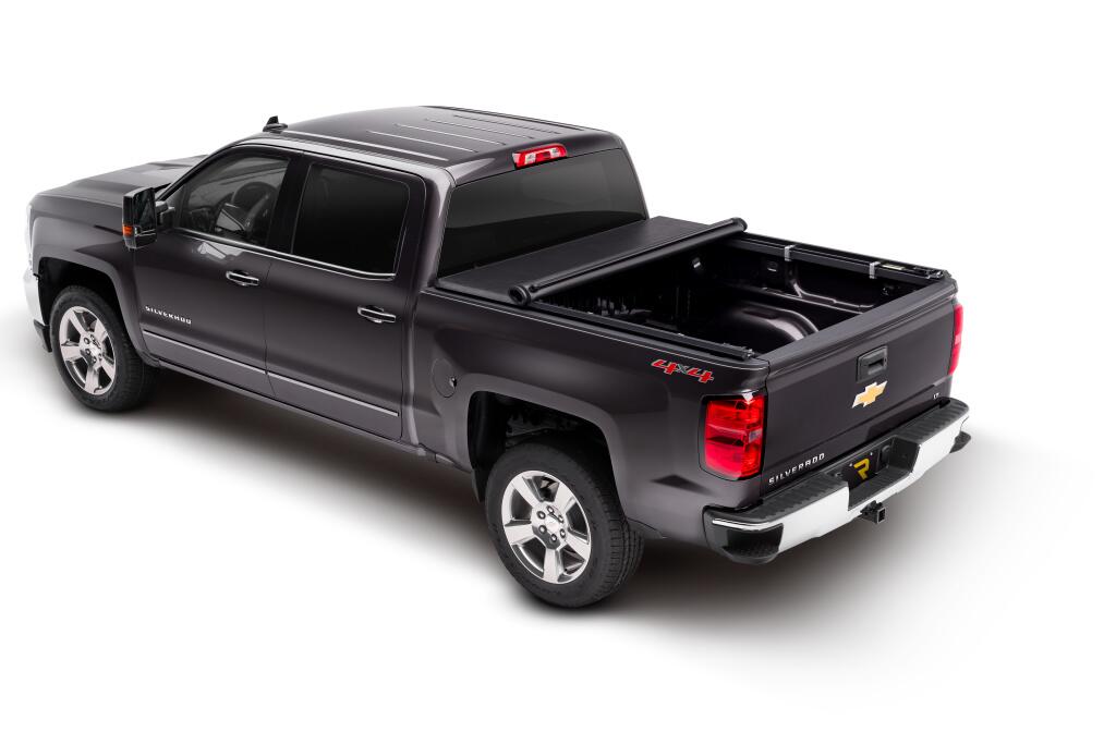 TruXport Tonneau Cover Black 2014-2018 (2019 Legacy/Limited) Silverado/Sierra 1500/2015-2019 2500 HD/3500 HD Truxedo-3