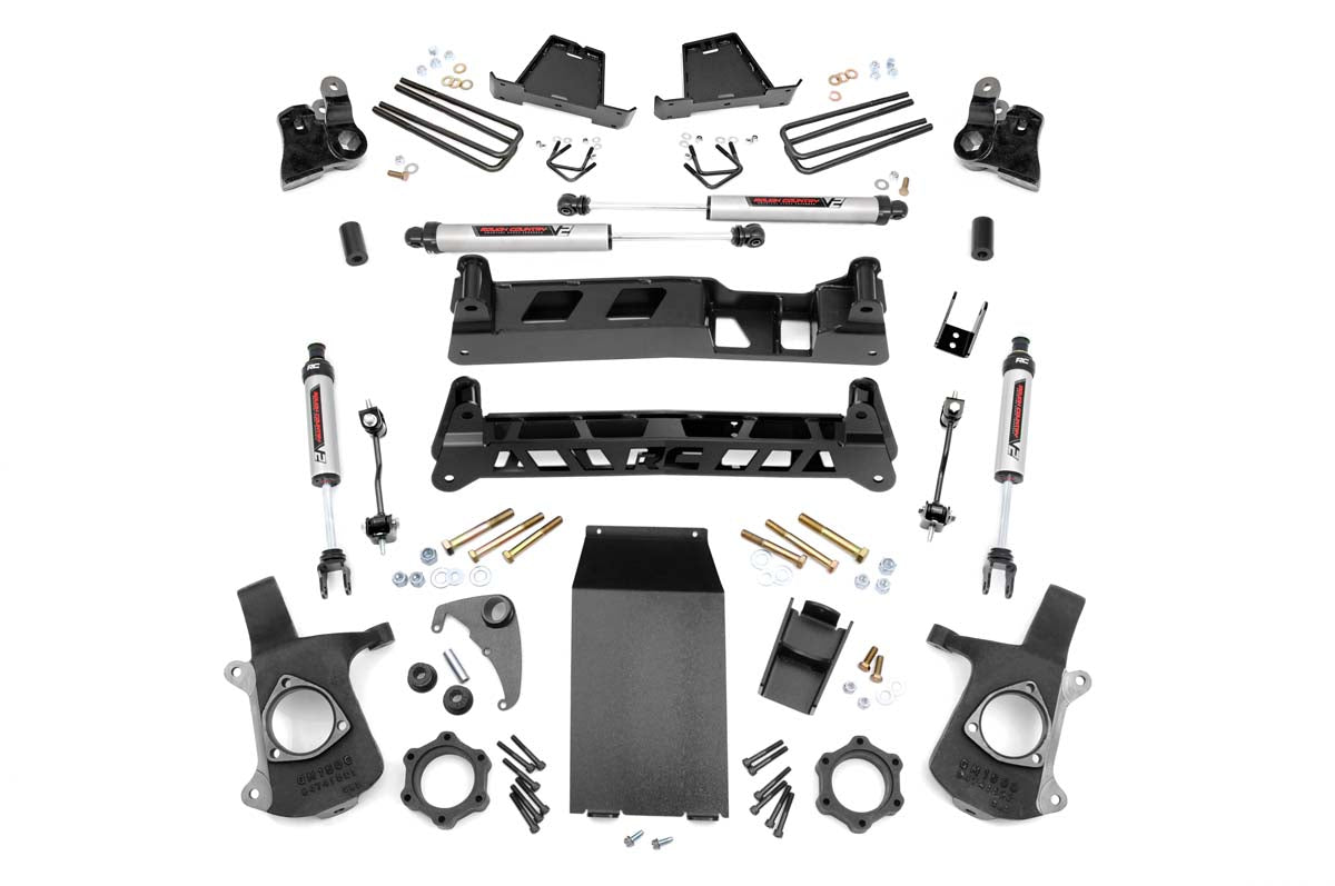 Rough Country 6.0 Inch GM NTD Suspension Lift Kit 99-06 1500 PU 4WD Rough Country