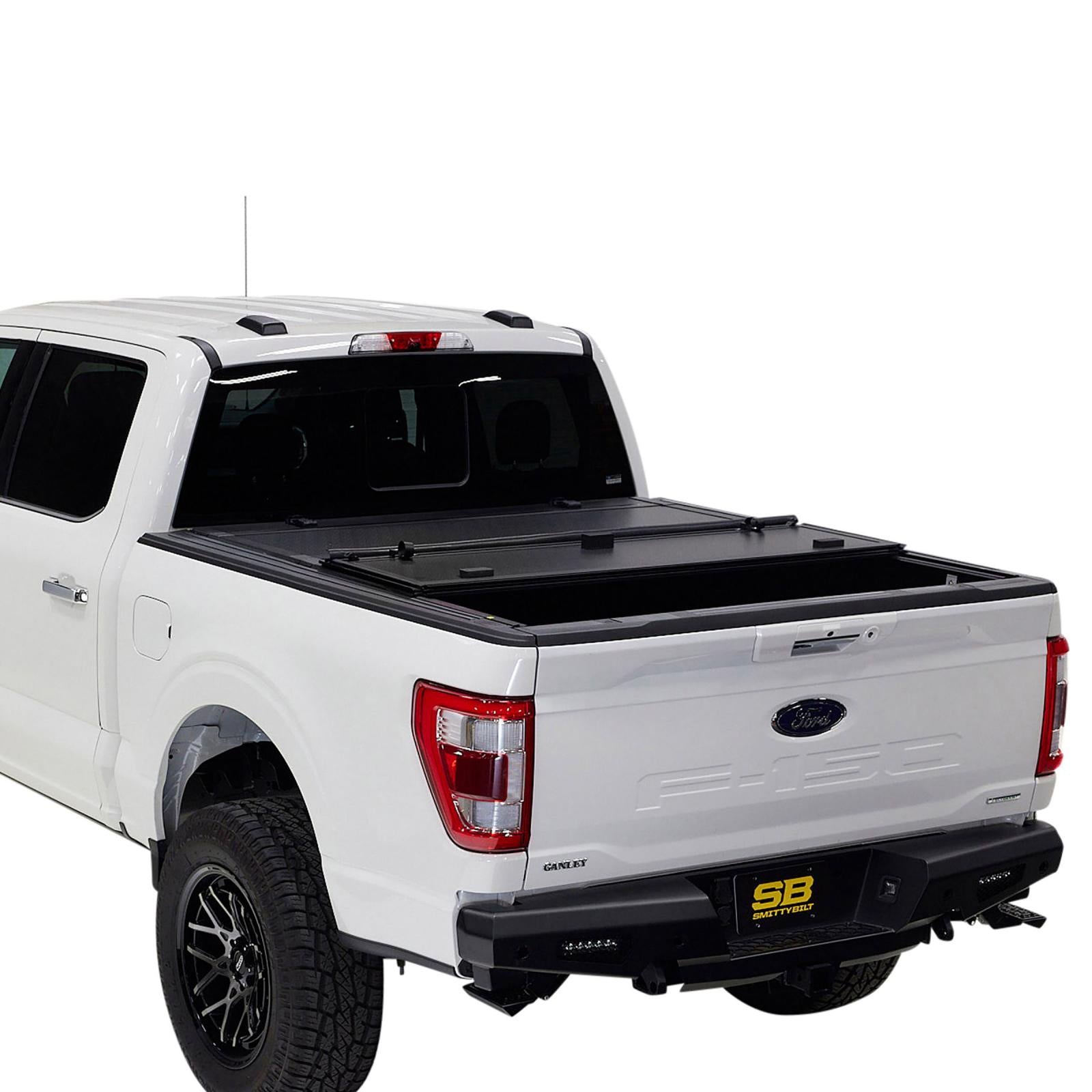 Bed Guard Folding Tonneau Cover 2015-2022 Ford F-150 Smittybilt-1