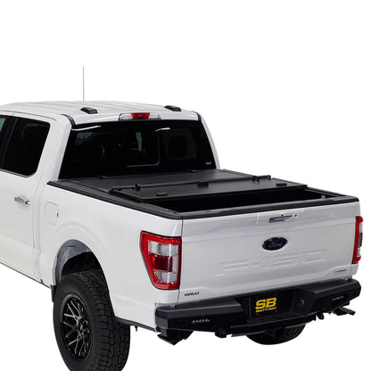 Bed Guard Folding Tonneau Cover 2015-2022 Ford F-150 Smittybilt-1