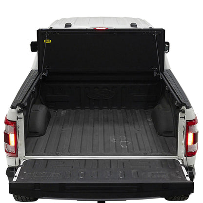 Bed Guard Folding Tonneau Cover 2015-2022 Ford F-150 Smittybilt-7