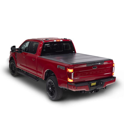 Bed Guard Folding Tonneau Cover 2017-2022 Ford F-250/F-350 Super Duty Smittybilt-4