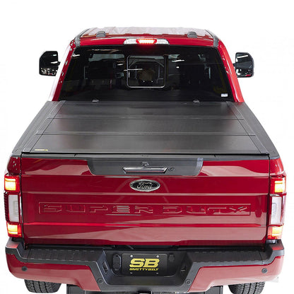 Bed Guard Folding Tonneau Cover 2017-2022 Ford F-250/F-350 Super Duty Smittybilt-7