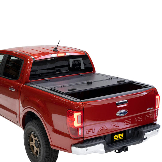 Bed Guard Folding Tonneau Cover 2019-2022 Ford Ranger Smittybilt-1